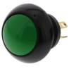 Otto P9 Series Momentary Panel Mount Push Button Switch SPDT Green LED IP68 28 V dc 115 V ac P9113125W
