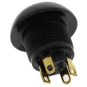 Otto P9 Series Momentary Panel Mount Push Button Switch SPDT Green LED IP68 28 V dc 115 V ac P9113125W