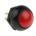 Otto P9 Series Momentary Push Button Switch Panel Mount SPDT Red LED IP68 28 V dc 115 V ac P9113121W
