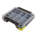 Raaco 11 Cell Grey Polycarbonate, Polypropylene Compartment Box 55 mm x 241 mm x 225 mm 134774