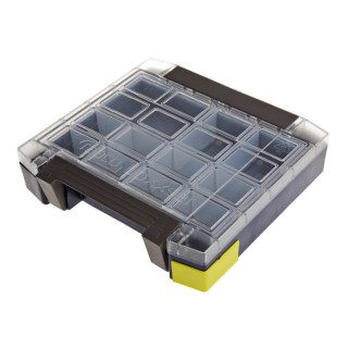 Raaco 11 Cell Grey Polycarbonate, Polypropylene Compartment Box 55 mm x 241 mm x 225 mm 134774
