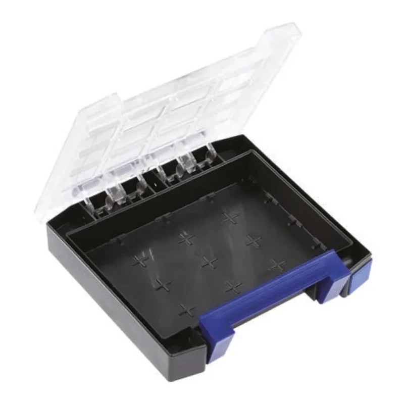 Raaco Adjustable Compartments 10 Cell Grey Polypropylene Polycarbonate Compartment Box 55mm x 241mm x 225mm 138260