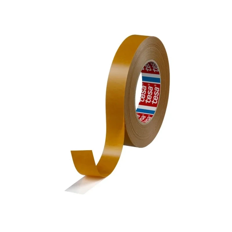 Tesa Translucent Non-Woven Tape 25mm x 50m, Adhesion Strength 13N/cm, Tensile Strength 9N/cm, Synthetic 51571-00001-00