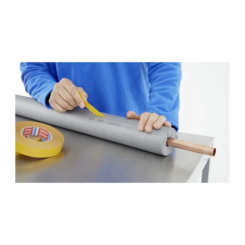 Tesa Translucent Non-Woven Tape 25mm x 50m, Adhesion Strength 13N/cm, Tensile Strength 9N/cm, Synthetic 51571-00001-00