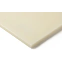 RS PRO Natural Polyamide Plastic Sheet 500 mm x 500 mm x 60 mm 514-556