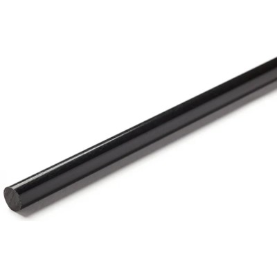 RS PRO Black Nylon Rod 1 m Length 60 mm Diameter, Tensile Strength 75MPa, Hardness M 88 Rockwell, Operating 514-382