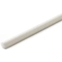 RS PRO White Acetal Rod 500 mm Length x 125 mm Diameter Delrin Material 514-427