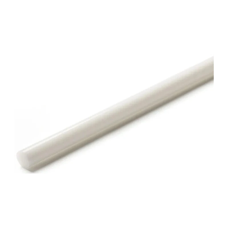RS PRO White Acetal Rod 500 mm Length x 125 mm Diameter Delrin Material 514-427