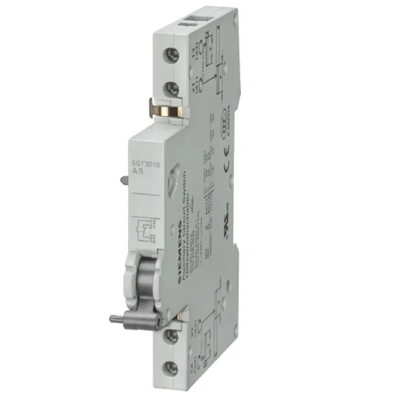 Siemens Auxiliary Contact 2 Contacts 1 NO/1 NC DIN Rail Mount 6 A 230V AC 5ST3010