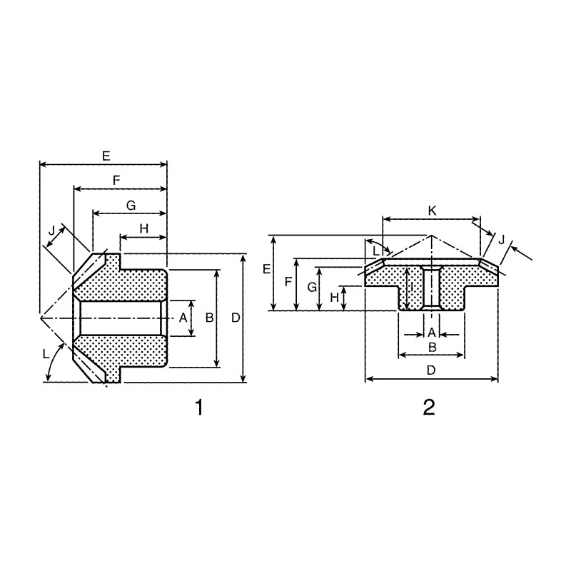 RS PRO Polyoxymethylene Bevel Gear 4mm Bore 40 Teeth 0.5 Module 521-6070