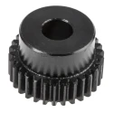 RS PRO Steel 30 Teeth Spur Gear, 1 Module, 10mm Bore, 30 mm Pitch Diameter, 25 mm Hub Diameter 521-6301