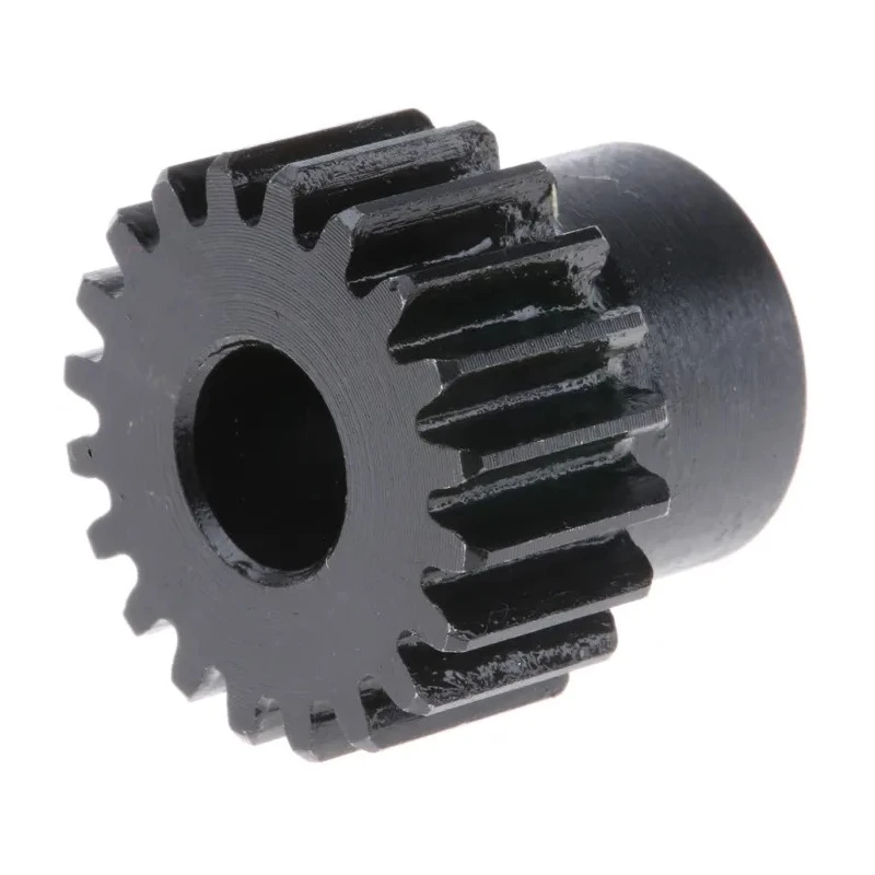RS PRO Steel 20 Teeth Spur Gear, 1 Module, 8mm Bore Diameter, 20 mm Pitch Diameter, 16 mm Hub Diameter, 10 mm Face 521-6244