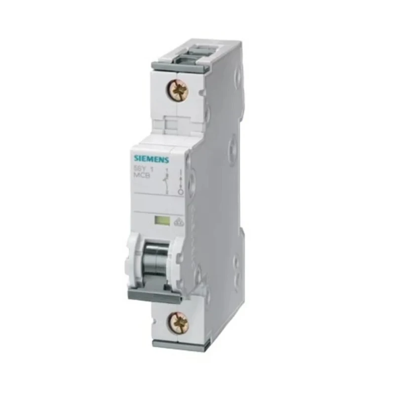 Siemens SENTRON Miniature Circuit Breaker 1-Pole 4A Type C 400V AC 72V DC 6 kA Breaking Capacity 5SY6104-7