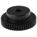 RS PRO Steel 50 Teeth Spur Gear, 1 Module, 10mm Bore, 50mm Pitch Diameter, 35mm Hub Diameter 521-6351