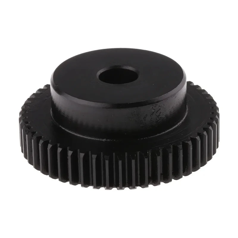 RS PRO Steel 50 Teeth Spur Gear, 1 Module, 10mm Bore, 50mm Pitch Diameter, 35mm Hub Diameter 521-6351