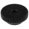 RS PRO Steel 50 Teeth Spur Gear, 1 Module, 10mm Bore, 50mm Pitch Diameter, 35mm Hub Diameter 521-6351