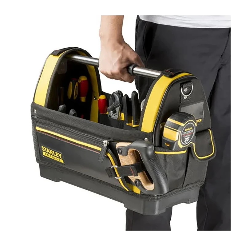Stanley FATMAX Fabric Tool Bag with Shoulder Strap 480mm x 470mm x 345mm 1-93-951