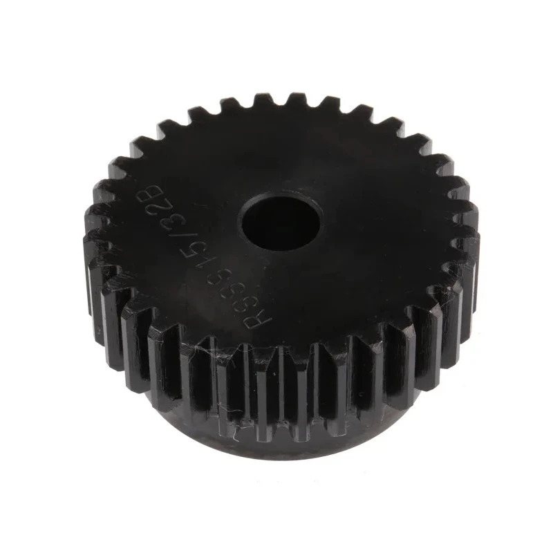 RS PRO Steel 32 Teeth Spur Gear, 1.5 Module, 10mm Bore Diameter, 48mm Pitch Diameter, 40mm Hub Diameter, 15mm Face 521-6474