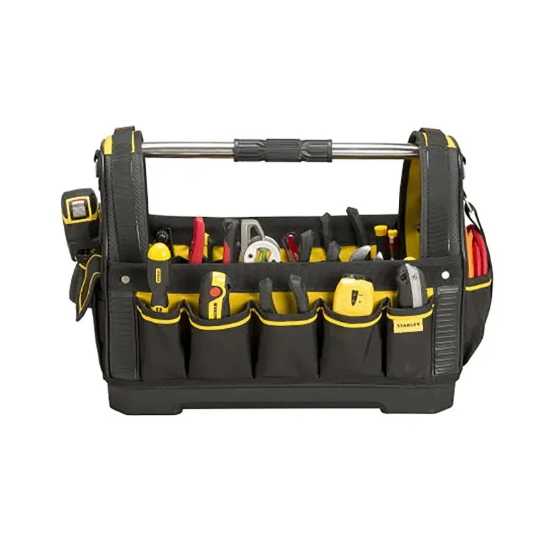 Stanley FATMAX Fabric Tool Bag with Shoulder Strap 480mm x 470mm x 345mm 1-93-951