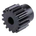 RS PRO Steel 16 Teeth Spur Gear, 1.5 Module, 8mm Bore, 24 mm Pitch Diameter, 20 mm Hub Diameter 521-6418
