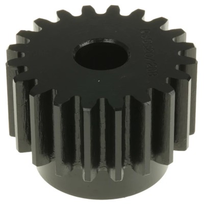 RS PRO Steel 20 Teeth Spur Gear, 2 Module, 12mm Bore, 40mm Pitch Diameter, 32mm Hub Diameter 521-6597