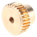 NEUTRAL Bronze 0.8 Module Worm Wheel Gear 30 Tooth 18 mm Hub Diameter 24.16 mm Pitch Diameter 18 mm Face Width 521-6840