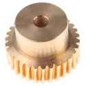 NEUTRAL Bronze 0.8 Module Worm Wheel Gear 30 Tooth 18 mm Hub Diameter 24.16 mm Pitch Diameter 18 mm Face Width 521-6840
