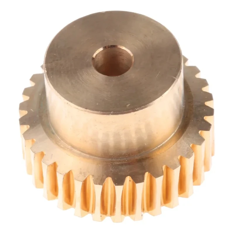 NEUTRAL Bronze 0.8 Module Worm Wheel Gear 30 Tooth 18 mm Hub Diameter 24.16 mm Pitch Diameter 18 mm Face Width 521-6840