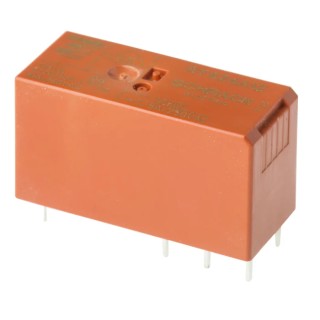 TE Connectivity PCB Power Relay 12V DC Coil 8A Switching Current DPDT RT424A12