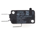 Honeywell Technologies Plunger Micro Switch, Quick Connect Terminal, 22A, 250V AC, SPDT, IP67 V15H22-CZ100