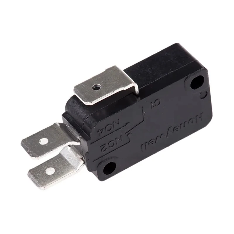 Honeywell Technologies Plunger Micro Switch, Quick Connect Terminal, 22A, 250V AC, SPDT, IP67 V15H22-CZ100