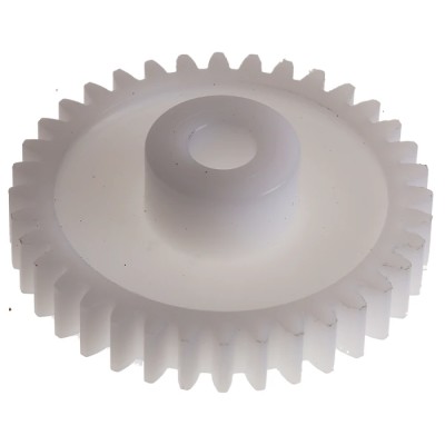 RS PRO Polyoxymethylene 36 Teeth Spur Gear, 1 Module, 6mm Bore, 36 mm Pitch Diameter, 14 mm Hub Diameter 521-7578
