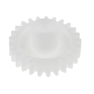 RS PRO Polyoxymethylene 25 Teeth Spur Gear 1 Module, 5mm Bore, 25 mm Pitch Diameter, 11.7 mm Hub Diameter 521-7528