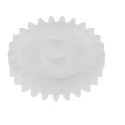 RS PRO Polyoxymethylene 25 Teeth Spur Gear 1 Module, 5mm Bore, 25 mm Pitch Diameter, 11.7 mm Hub Diameter 521-7528