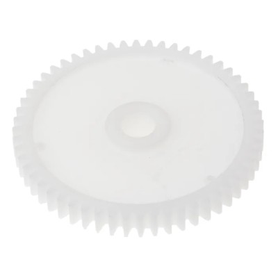 RS PRO Polyoxymethylene 56 Teeth Spur Gear, 1 Module, 8mm Bore, 56 mm Pitch Diameter, 18 mm Hub Diameter 521-7635