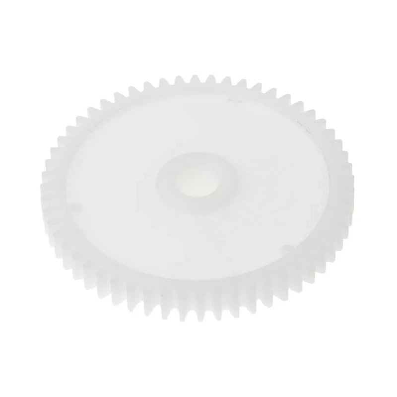 RS PRO Polyoxymethylene 56 Teeth Spur Gear, 1 Module, 8mm Bore, 56 mm Pitch Diameter, 18 mm Hub Diameter 521-7635