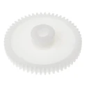 RS PRO Polyoxymethylene 56 Teeth Spur Gear, 1 Module, 8mm Bore, 56 mm Pitch Diameter, 18 mm Hub Diameter 521-7635