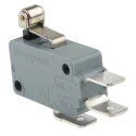 Honeywell Technologies Short Roller Lever Micro Switch, Tab Terminal, 16A, 250V AC, SPDT V15T16-CZ100A05
