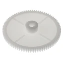 RS PRO Polyoxymethylene 80 Teeth Spur Gear, 1 Module, 8mm Bore Diameter, 80mm Pitch Diameter, 18mm Hub Diameter 521-7691