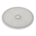 RS PRO Polyoxymethylene 80 Teeth Spur Gear, 1 Module, 8mm Bore Diameter, 80mm Pitch Diameter, 18mm Hub Diameter 521-7691