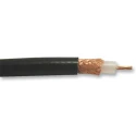 Belden Coaxial Cable RG213, 50 Ω, 10.3mm Diameter, 3000V DC, Black Polyvinyl Chloride Jacket, Unterminated MRG2130.00100