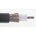 Belden URM67 Series Coaxial Cable 50 m, 15AWG Bare Copper Stranded Conductor, 50Ω, 10.3 mm Diameter, Black PVC Jacket URM67