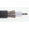 Belden URM67 Series Coaxial Cable 50 m, 15AWG Bare Copper Stranded Conductor, 50Ω, 10.3 mm Diameter, Black PVC Jacket URM67