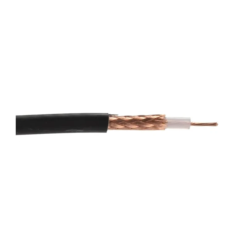 Belden URM76NH Series 100 m URM76 Coaxial Cable 50 Ω Black Polyethylene Jacket URM76NH.01100