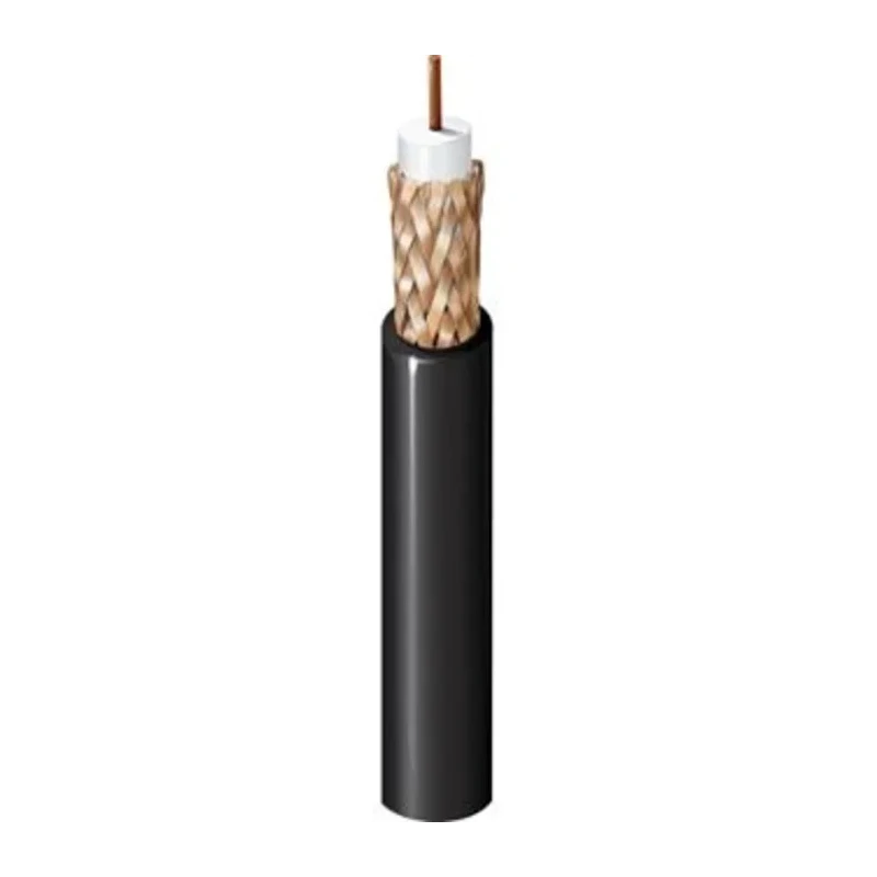 Belden MRG5900 Series RG59 Coaxial SDI Cable 500 m Length 75 Ω Black Unterminated MRG5900.10100