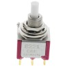 C & K 8020 Series Push Button Switch Momentary Panel Mount DPDT 11.4 x 12.7 mm Cutout with Green Red Yellow LED 8221SHZGE