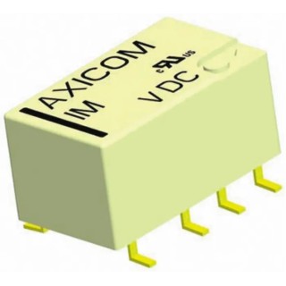 TE Connectivity Surface Signal Relay with 5V DC Coil, 2A Switching Current, DPDT Contact Configuration IM43GR
