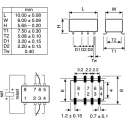 TE Connectivity Surface Signal Relay with 5V DC Coil, 2A Switching Current, DPDT Contact Configuration IM43GR