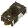 C & K IP50 Black Tactile Switch Button 0.8 mm Actuator Length SPST 50mA 32 V dc Surface Mount KSR232G LFS