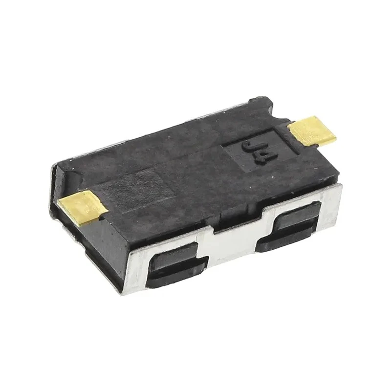 C & K IP50 Black Tactile Switch Button Surface Mount 0.8 mm Actuator Length 50mA 32V dc Momentary KSR214G LFG